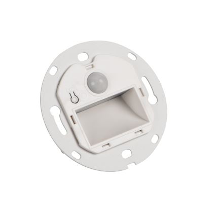 Schodiskové svietidlo so snímačom pohybu a súmraku MAGNIK LED/1,7W/230V 2700/3300/3900/4600/5700K čierne guľaté