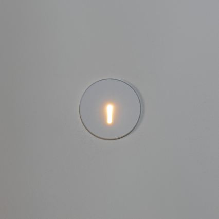 LED schodiskové svietidlo MAGNIK LED/1,7W/230V 2700/3300/3900/4600/5700K biele okrúhle