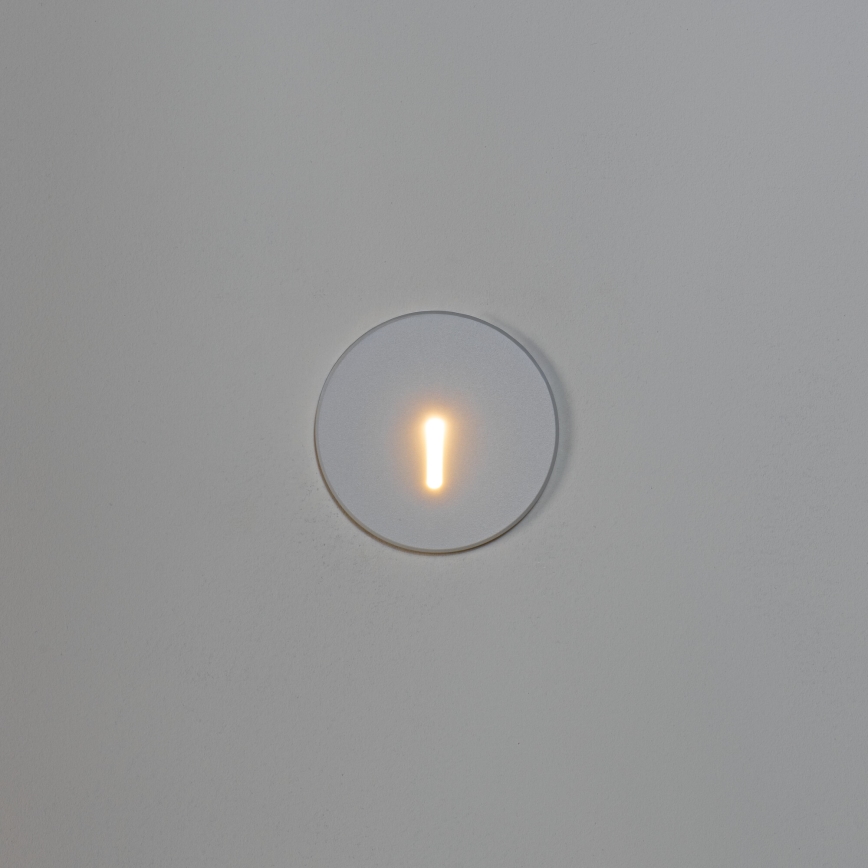 LED schodiskové svietidlo MAGNIK LED/1,7W/230V 2700/3300/3900/4600/5700K biele okrúhle