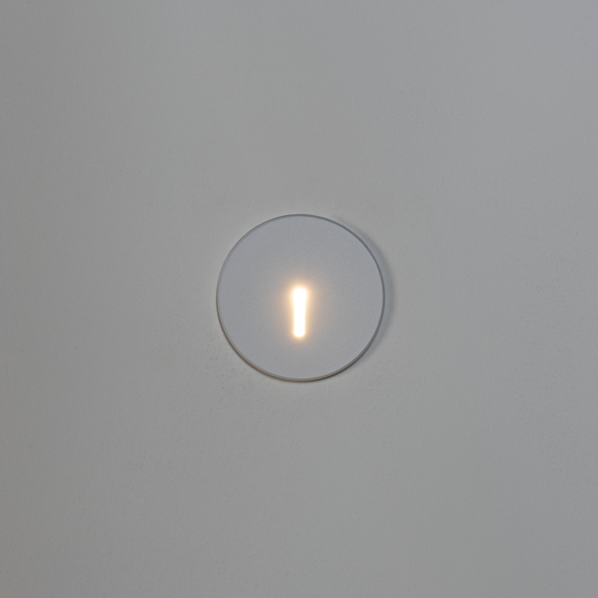 LED schodiskové svietidlo MAGNIK LED/1,7W/230V 2700/3300/3900/4600/5700K biele okrúhle
