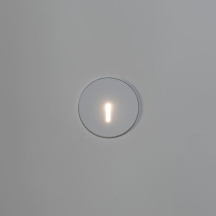 LED schodiskové svietidlo MAGNIK LED/1,7W/230V 2700/3300/3900/4600/5700K biele okrúhle