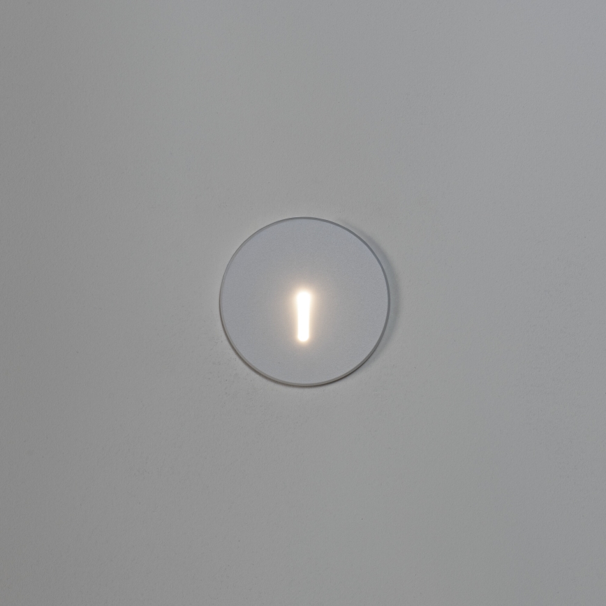LED schodiskové svietidlo MAGNIK LED/1,7W/230V 2700/3300/3900/4600/5700K biele okrúhle