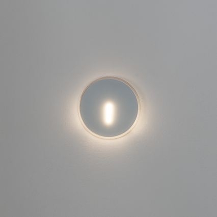 LED schodiskové svietidlo MAGNIK LED/1,7W/230V 2700/3300/3900/4600/5700K biele okrúhle