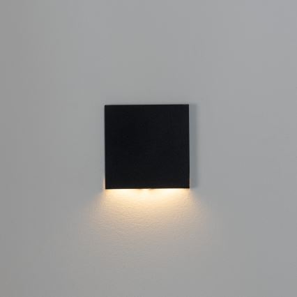 LED schodiskové svietidlo MAGNIK LED/1,7W/230V 2700/3300/3900/4600/5700K čierne hranaté