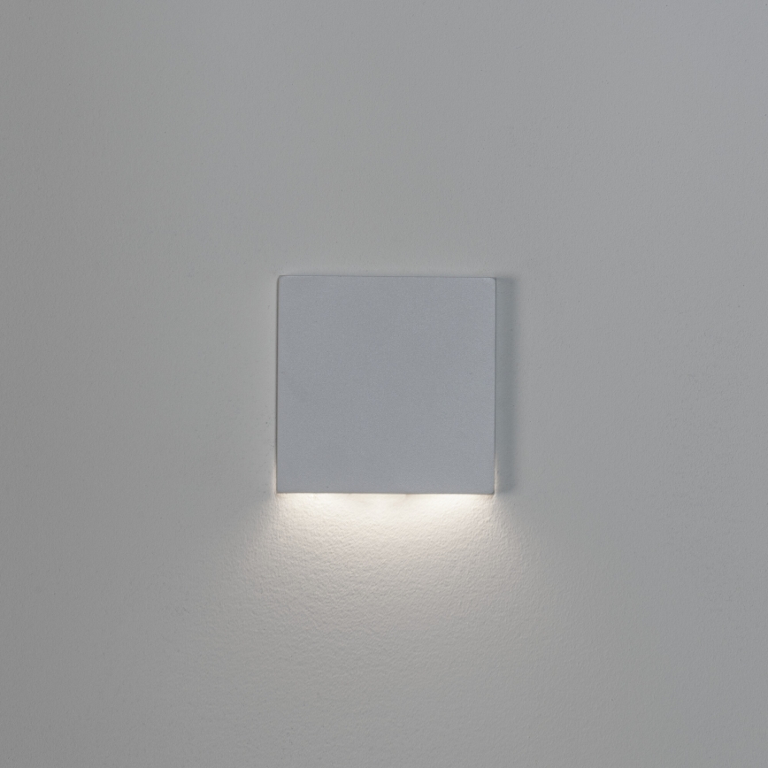 LED Schodiskové svietidlo MAGNIK LED/1,7W/230V 2700/3300/3900/4600/5700K biele hranaté