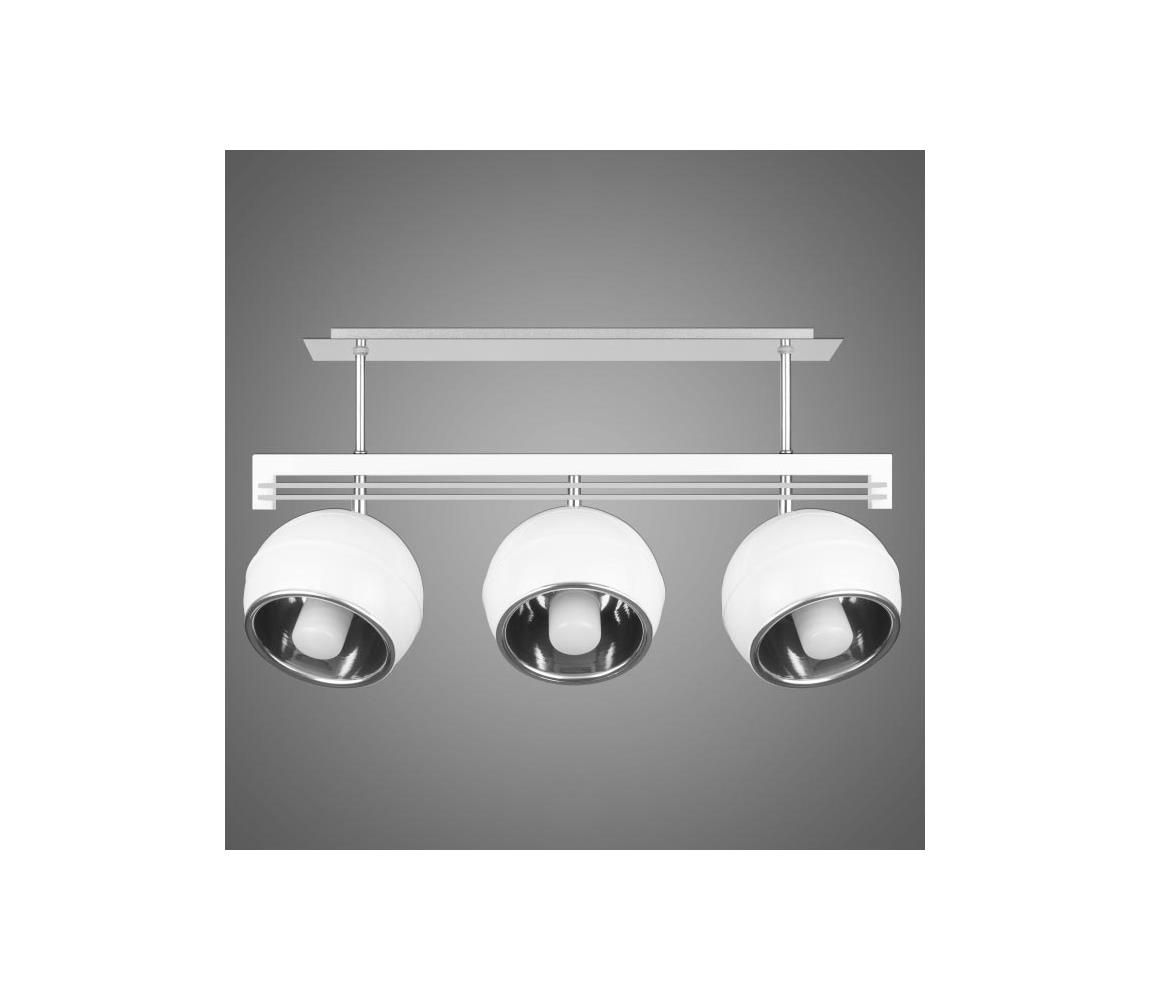 KEMAR Kemar SG/KU/3/WH - Závěsné svietidlo SANGA 3xE27/60W/230V