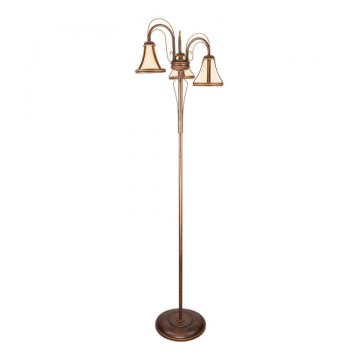 Kemar T/LS/3 - Stojacia lampa TANAJA 3xE14/60W/230V červená