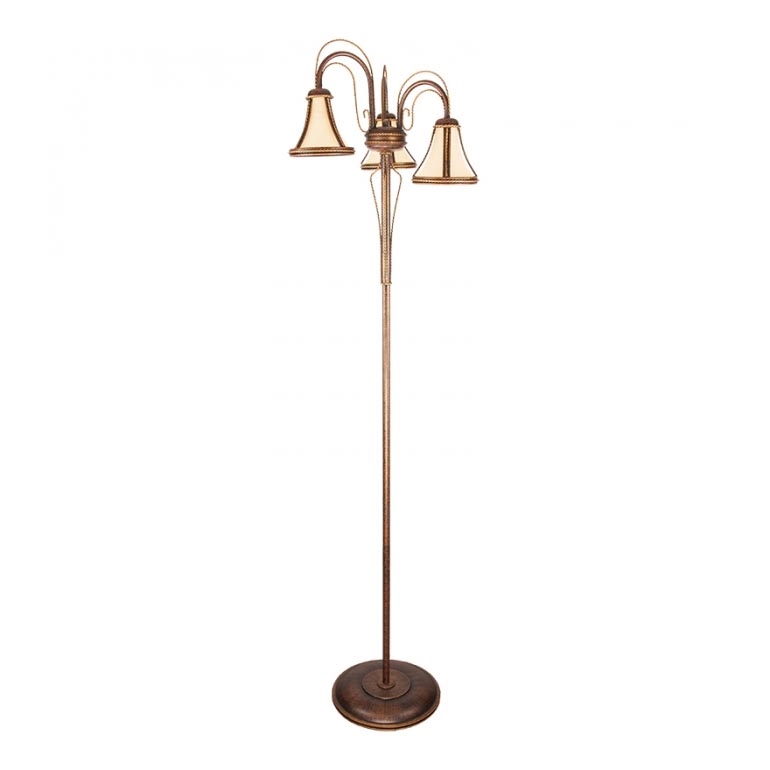 Kemar T/LS/3 - Stojacia lampa TANAJA 3xE14/60W/230V červená