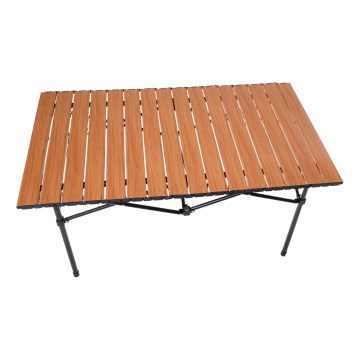 Kempingový stôl s rolovacou doskou 54x93 cm