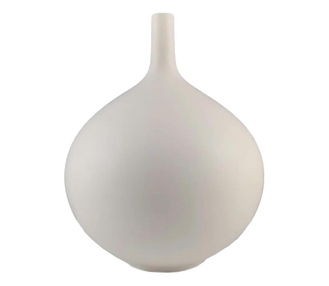 Estilo Home Keramická váza 24 cm biela 5905623250410