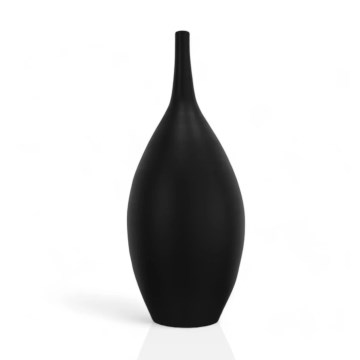 Keramická váza 47 cm čierna