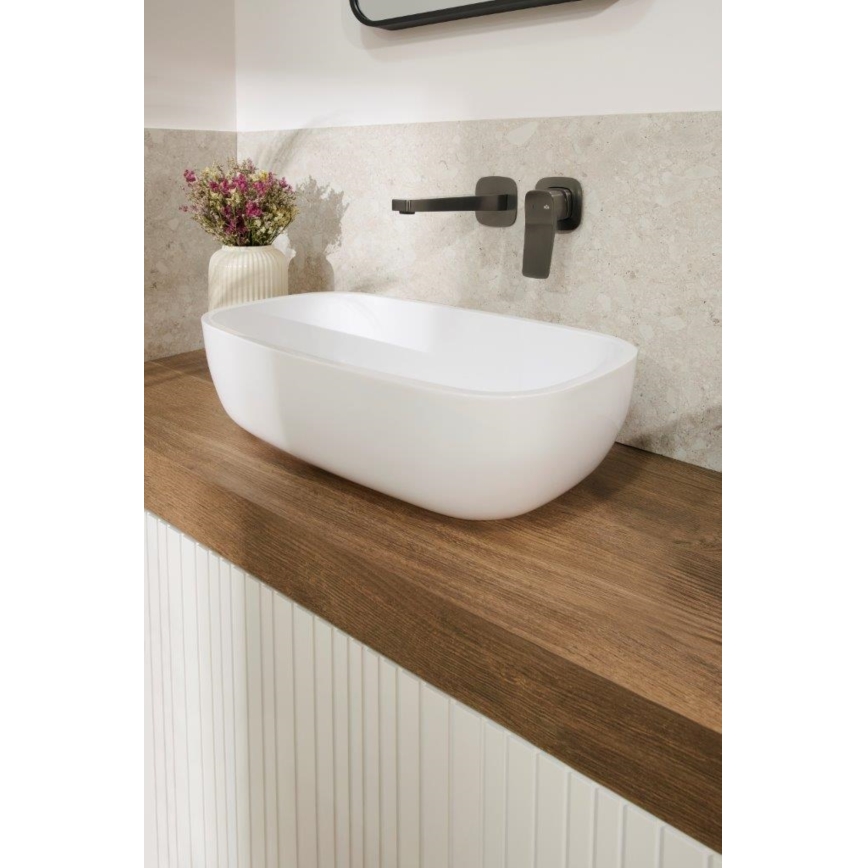 KFA Armatura 4529-810-61 - Umývadlová batéria pre podomietkovú inštaláciu MALAGA metalická sivá