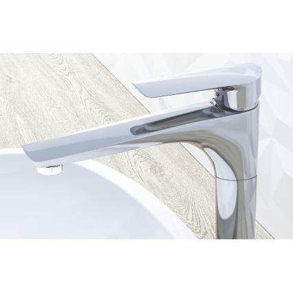 KFA Armatura 5022-712-00 - Umývadlová batéria + výpust s prepadom TANZANIT 28,4 cm lesklý chróm