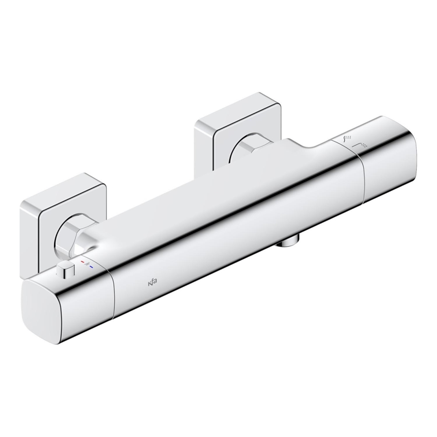 KFA Armatura 5756-010-00 - Termostatická sprchová batéria MALAGA, lesklý chróm