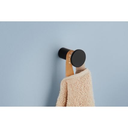 KFA Armatura 864-020-81 - Nástenný háčik TOWEL nerez/matná čierna