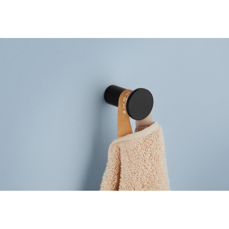 KFA Armatura 864-020-81 - Nástenný háčik TOWEL nerez/matná čierna