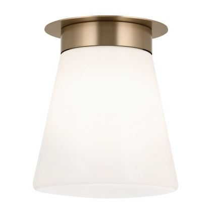 Kichler - Stropné svietidlo ALBERS 1xE27/40W/230V priemer 21,6 cm bronzové