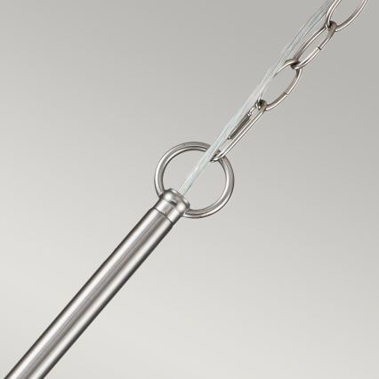 Kichler - Luster na reťazi CAPITOL HILL 6xE14/40W/230V matný chróm