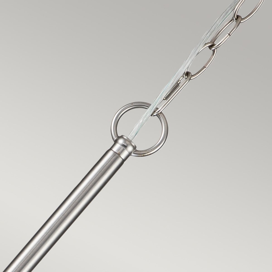 Kichler - Luster na reťazi CAPITOL HILL 6xE14/40W/230V matný chróm