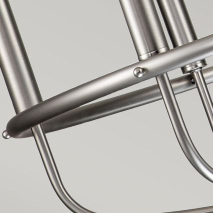 Kichler - Luster na reťazi CAPITOL HILL 6xE14/40W/230V matný chróm