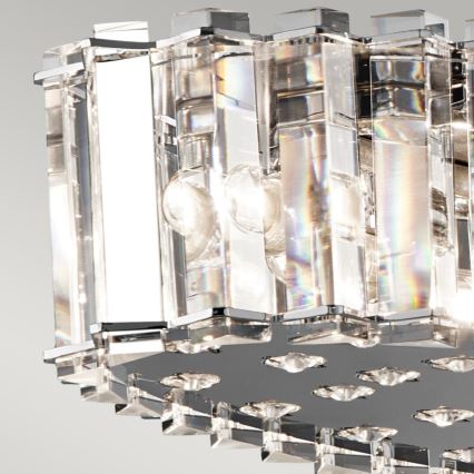 Kichler - LED Kúpeľňový luster na lanku CRYSTAL SKYE 12xG9/3W/230V IP44