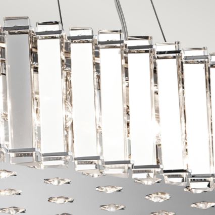 Kichler - LED Kúpeľňový luster na lanku CRYSTAL SKYE 12xG9/3W/230V IP44
