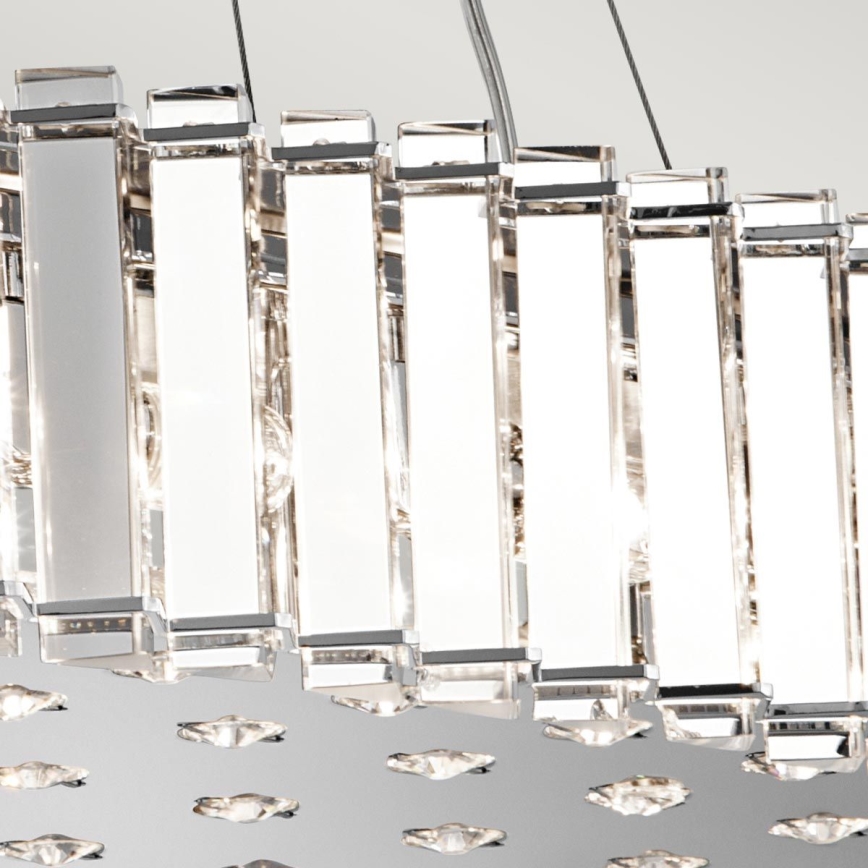 Kichler - LED Kúpeľňový luster na lanku CRYSTAL SKYE 12xG9/3W/230V IP44