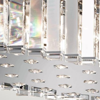 Kichler - LED Kúpeľňový luster na lanku CRYSTAL SKYE 12xG9/3W/230V IP44