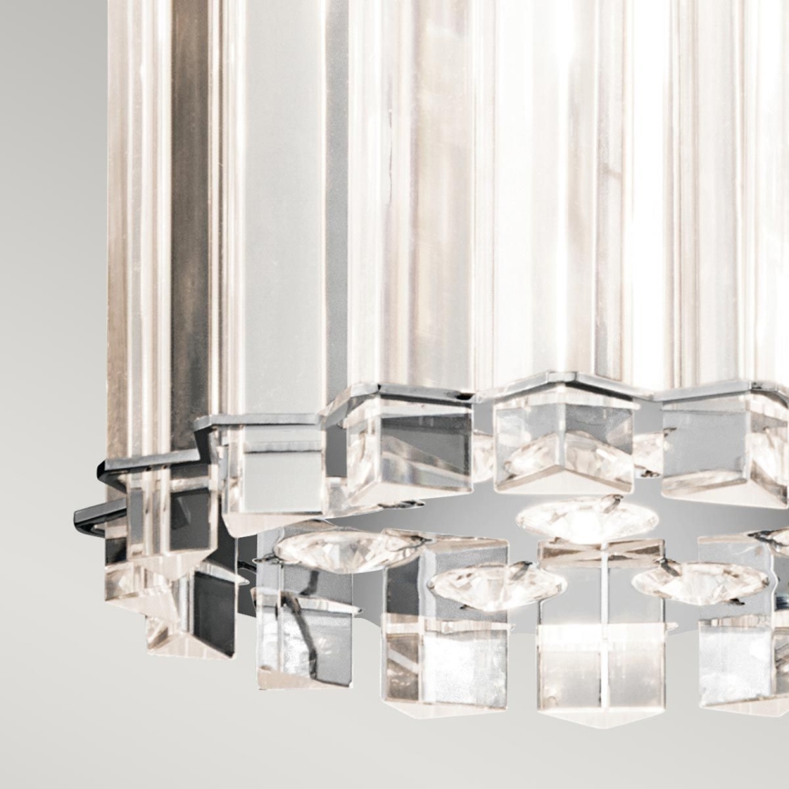 Kichler - LED Kúpeľňový luster na lanku CRYSTAL SKYE 2xG9/3W/230V IP44