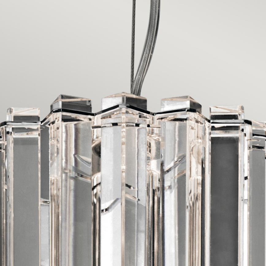 Kichler - LED Kúpeľňový luster na lanku CRYSTAL SKYE 2xG9/3W/230V IP44
