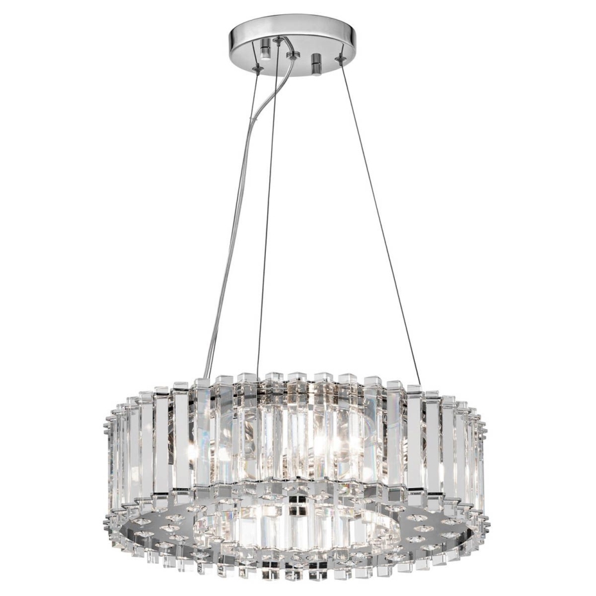 Kichler - LED Kúpeľňový luster na lanku CRYSTAL SKYE 6xG9/3W/230V IP44