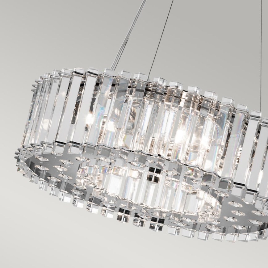 Kichler - LED Kúpeľňový luster na lanku CRYSTAL SKYE 6xG9/3W/230V IP44