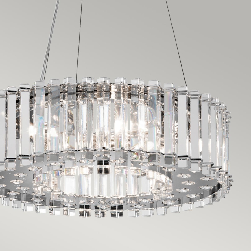 Kichler - LED Kúpeľňový luster na lanku CRYSTAL SKYE 6xG9/3W/230V IP44
