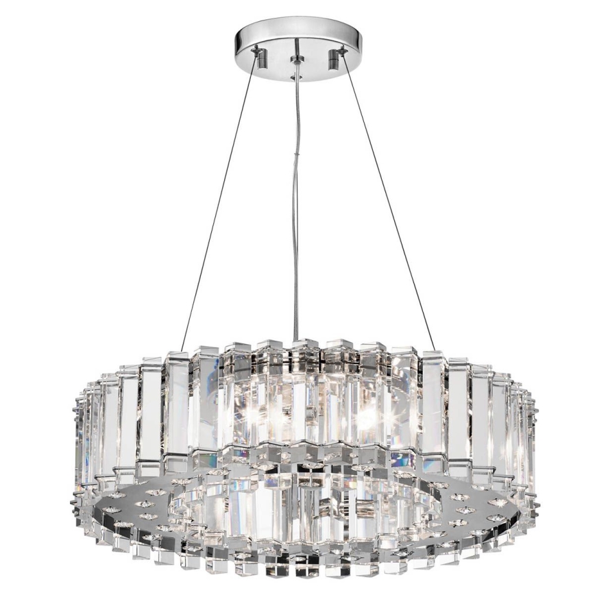 Kichler - LED Kúpeľňový luster na lanku CRYSTAL SKYE 8xG9/3W/230V IP44