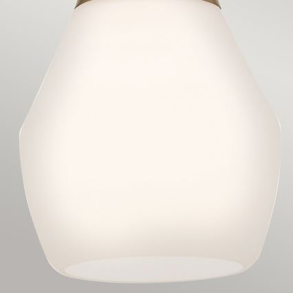 Kichler - Luster na tyči DEELA 1xE27/60W/230V pr. 17,8 cm mosadz