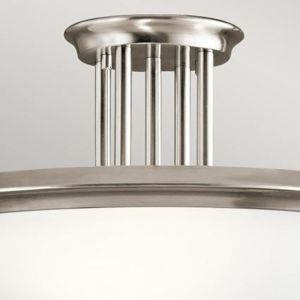 Kichler - Prisadený luster DREYFUS 3xE27/60W/230V matný chróm