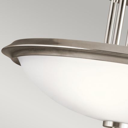 Kichler - Prisadený luster DREYFUS 3xE27/60W/230V matný chróm
