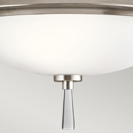 Kichler - Prisadený luster DREYFUS 3xE27/60W/230V matný chróm