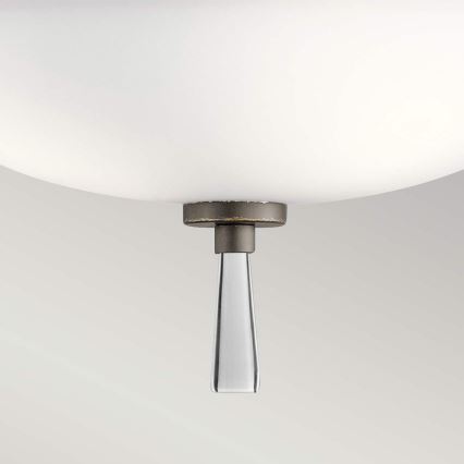 Kichler - Prisadený luster DREYFUS 3xE27/60W/230V bronzová