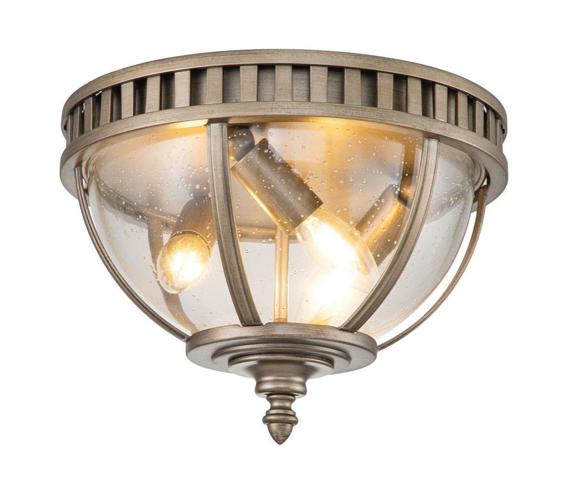Elstead Kichler KL-HALLERON-F-BU - Vonkajšie stropné svietidlo HALLERON 3xE14/40W/230V IP44 KL-HALLERON-F-BU