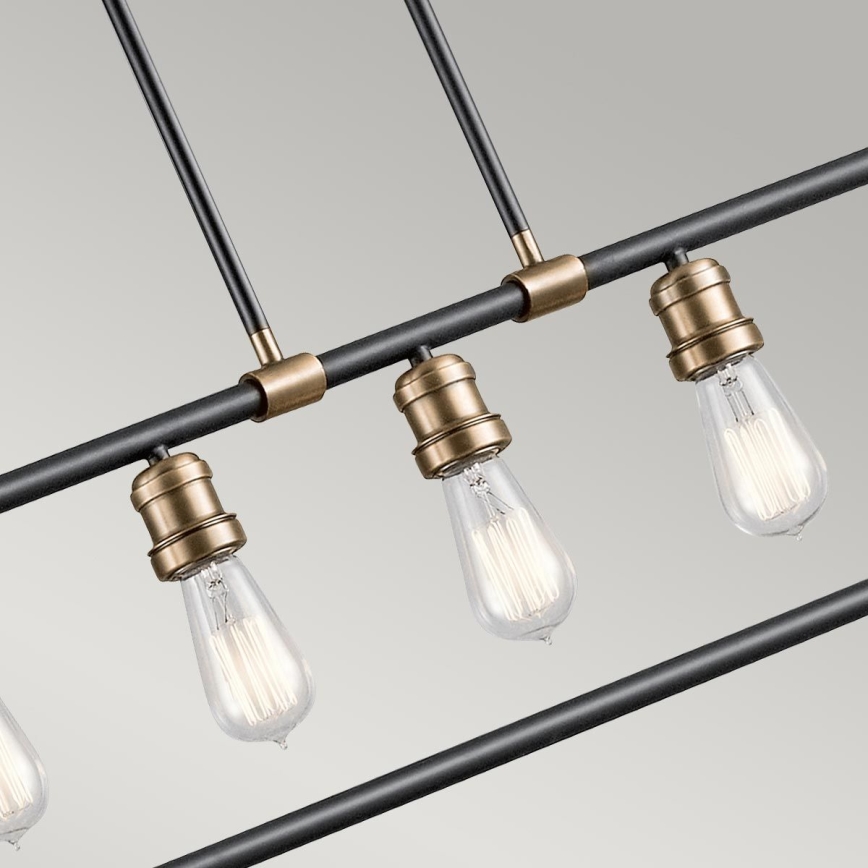 Kichler - Luster na tyči IMAHN 5xE27/60W/230V
