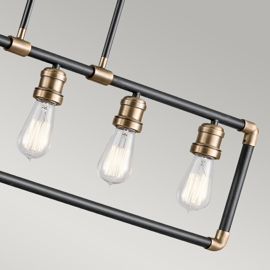 Kichler - Luster na tyči IMAHN 5xE27/60W/230V