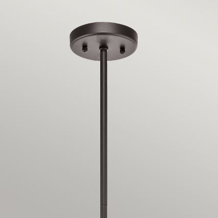 Kichler - Vonkajší luster na tyči LYNDON 5xE27/60W/230V IP44