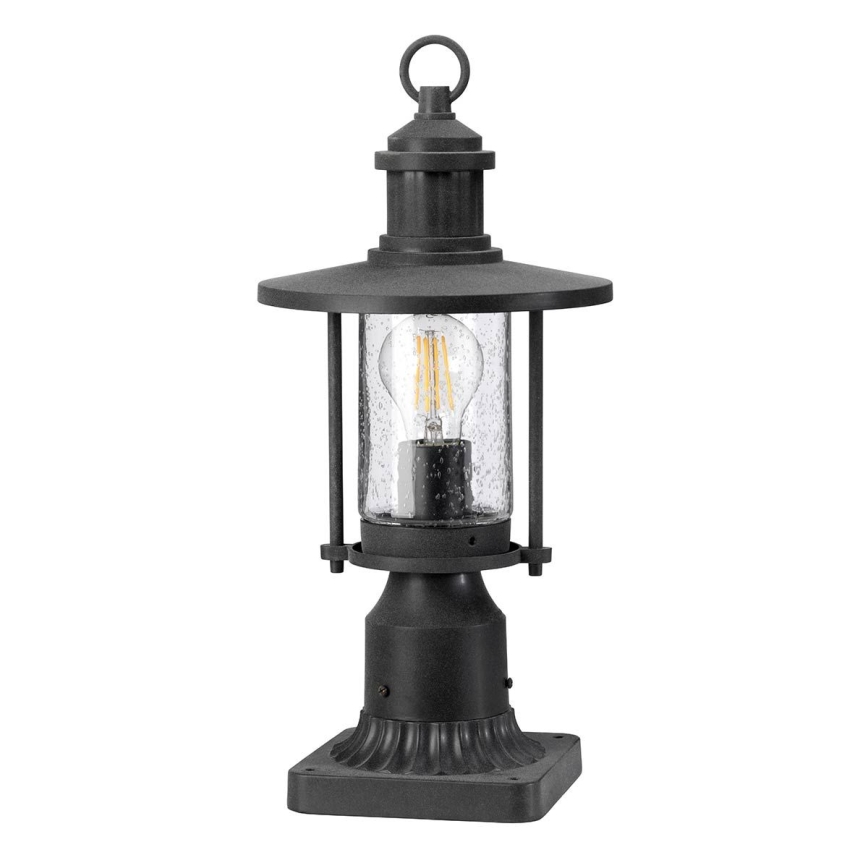 Kichler - Vonkajšia lampa RIVERWOOD 1xE27/60W/230V IP44 čierna