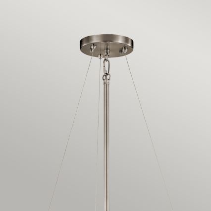 Kichler - Luster na tyči SILVER CORAL 3xE27/100W/230V matný chróm