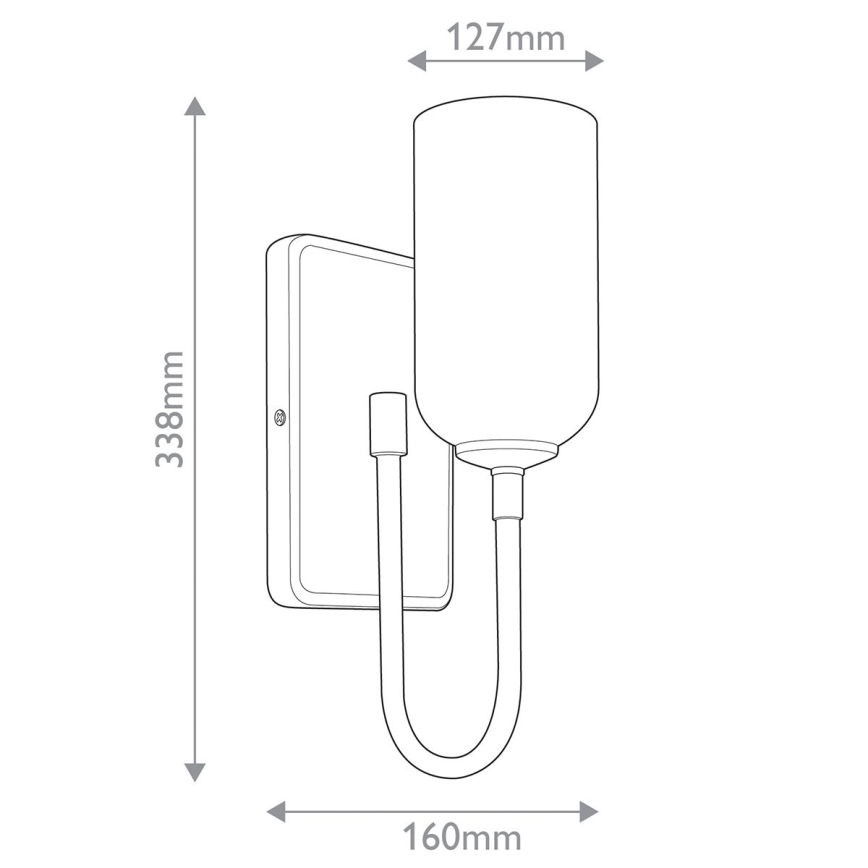 Kichler - LED kúpeľňové svietidlo SOLIA 1xG9/3W/230V IP44 zlaté