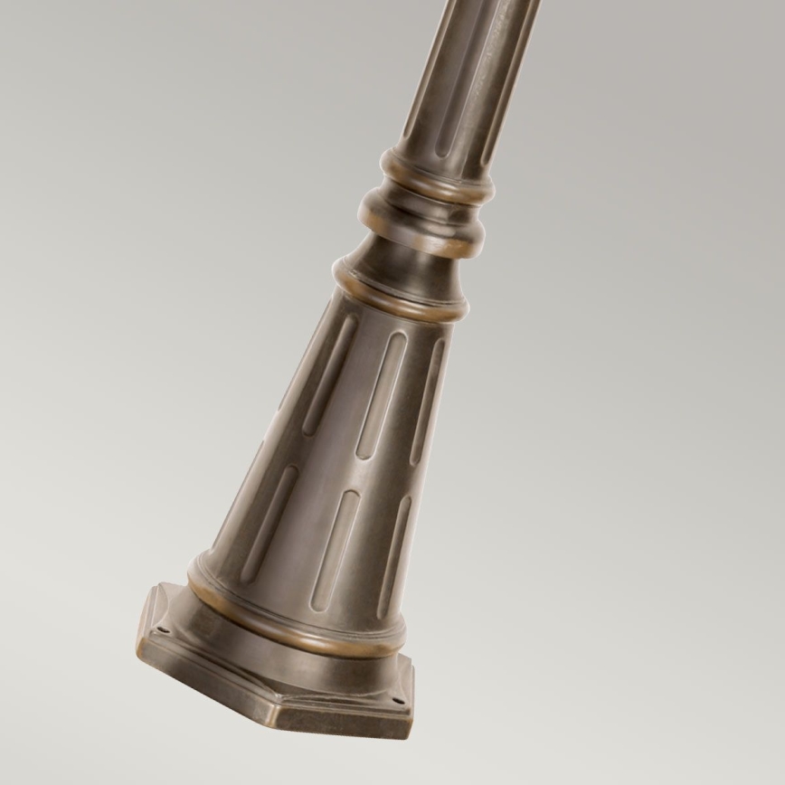Kichler - Vonkajšia lampa TOURNAI 3xE14/60W/230V IP44