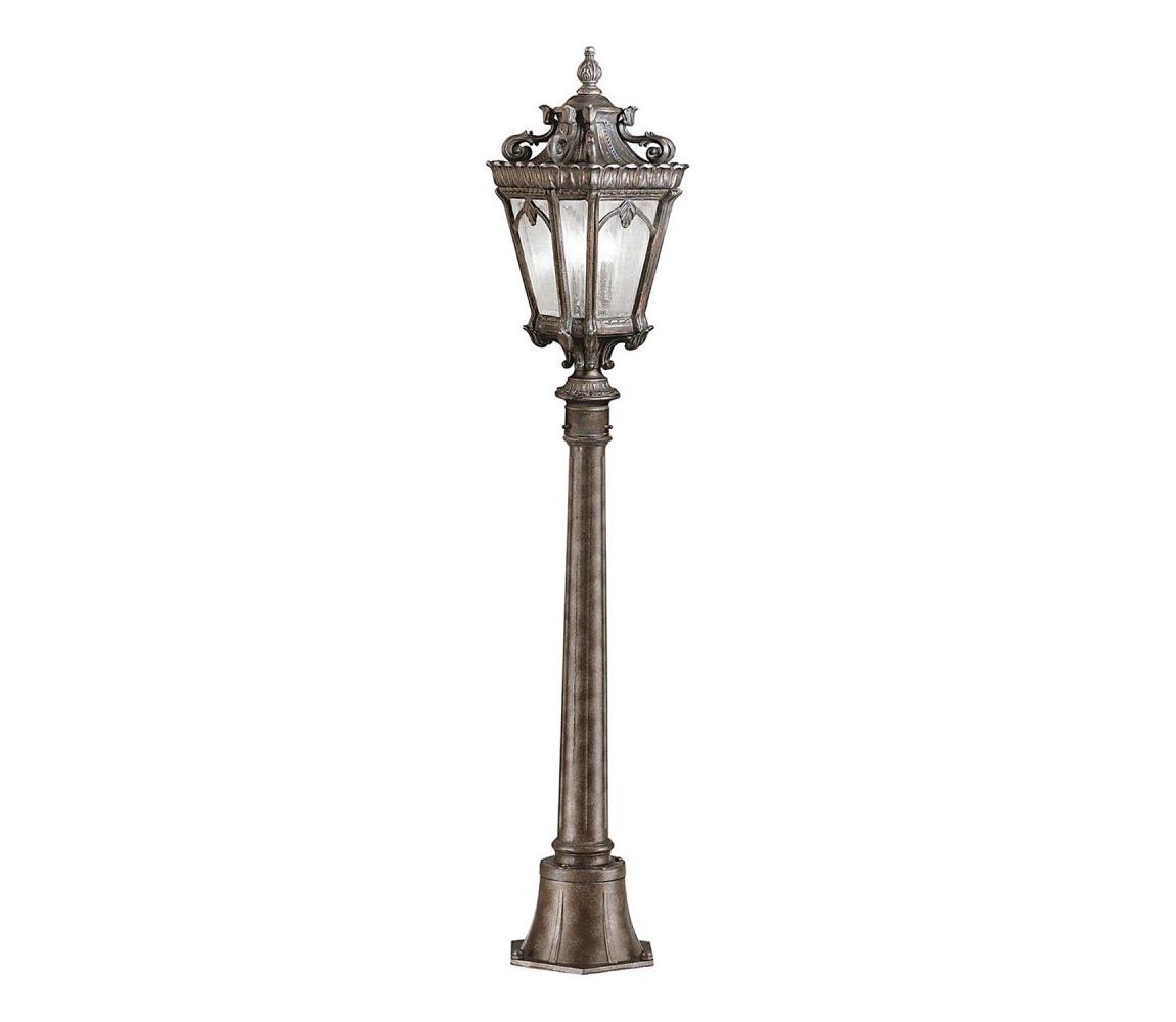 Elstead Kichler KL-TOURNAI4-M - Vonkajšia lampa TOURNAI 1xE27/60W/230V IP44 bronzová KL-TOURNAI4-M
