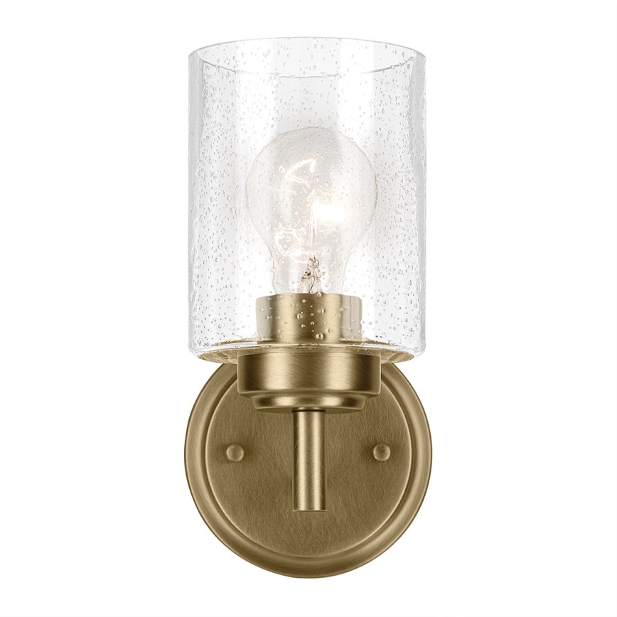 Kichler - Nástenná lampa WINSLOW 1xE27/60W/230V mosadz