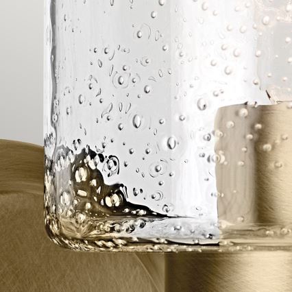 Kichler - Nástenná lampa WINSLOW 1xE27/60W/230V mosadz